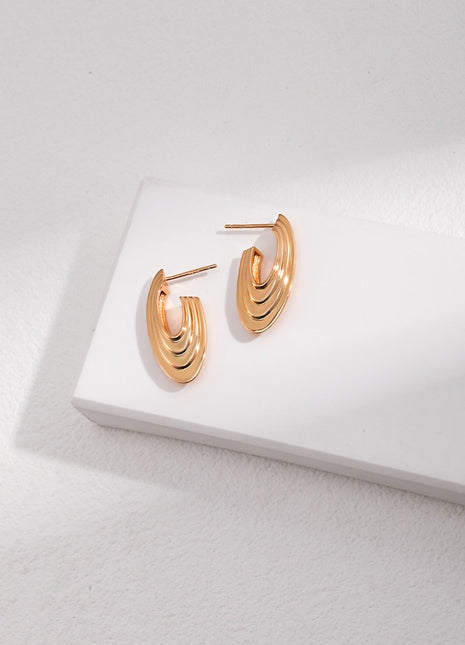 Sterling silver earrings E0975
