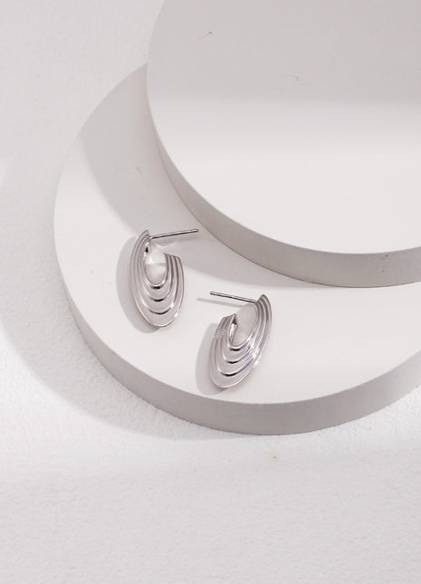 Sterling silver earrings E0975