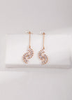 Earrings / Rose gold