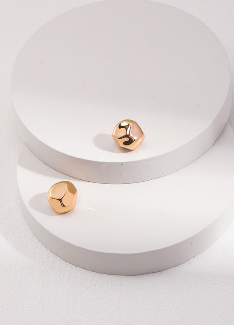 Sterling silver simple earrings E0998