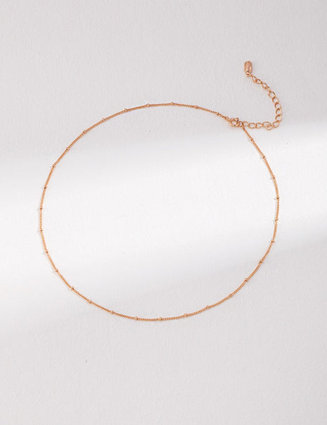 Sterling silver necklace X0029