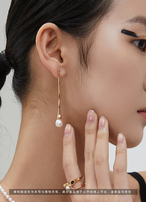 Sterling Silver Pearl AB Earrings E0814