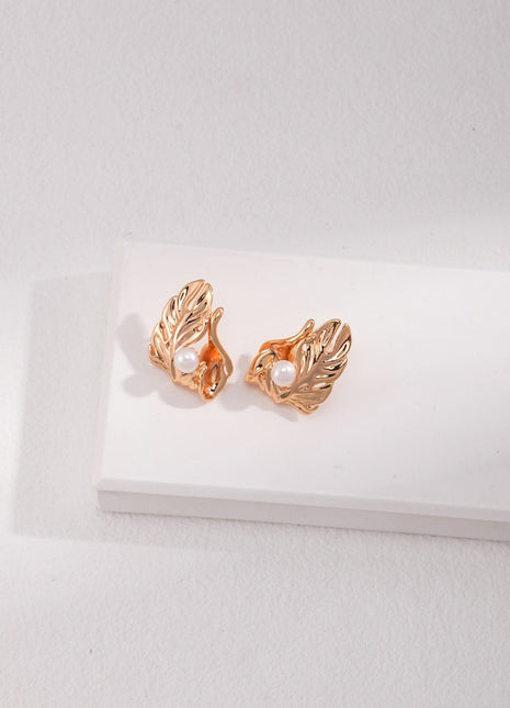 Sterling silver pearl earrings E0936
