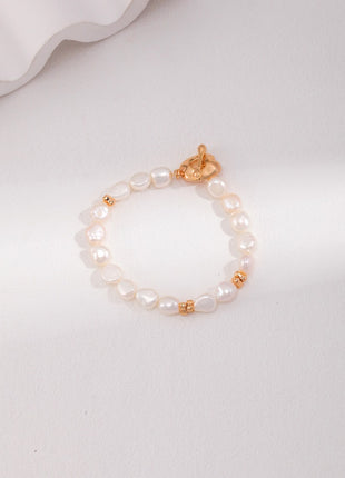Sterling silver pearl bracelet SL0091