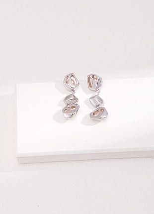 Sterling Silver Pearl Earrings E01025