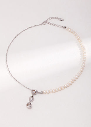 Sterling Silver Pearl Earrings E01025