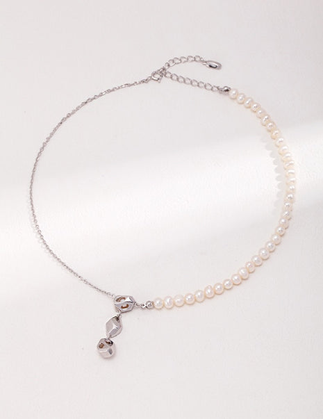 Sterling Silver Pearl Bracelet SL0101