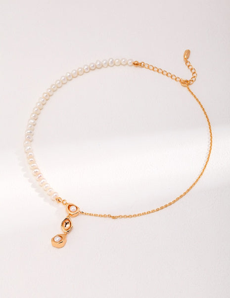 Sterling Silver Pearl Bracelet SL0101