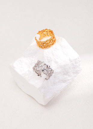 Sterling silver ring J0241