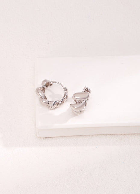 Ins style twisted earring e01088