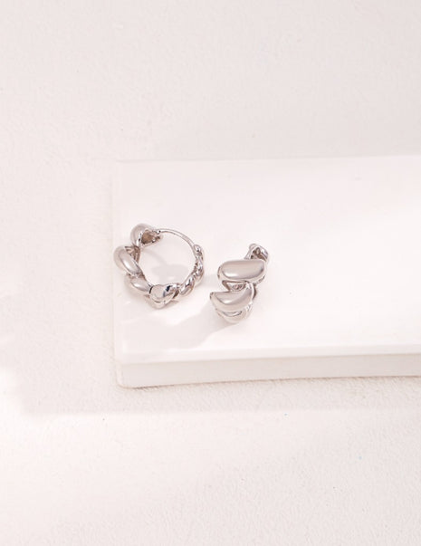 Ins style twisted earring e01088