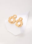 Earrings / Vintage gold