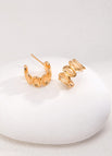 Earrings / Vintage gold
