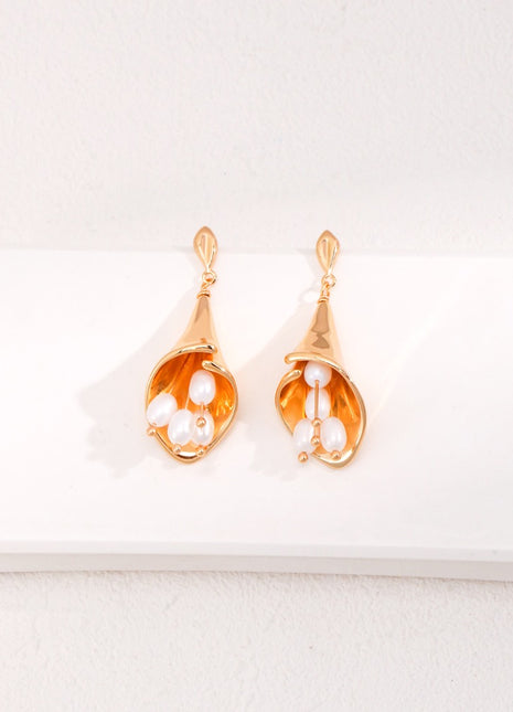 Natural Pearl Earrings E01081
