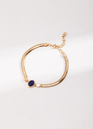 S925 Silver Moonstone Bracelet SL0116
