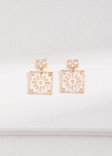 Sterling silver earrings E01089