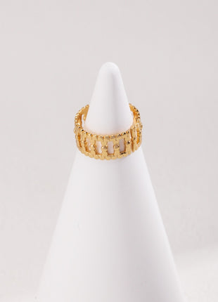 Sterling silver adjustable ring J0249-2