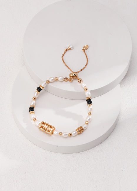 Sterling silver pearl bracelet SL0117