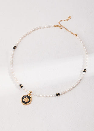 Chanel-style Pearl Necklace D0453-2