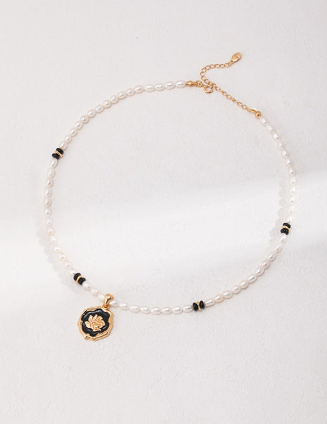 Chanel-style Pearl Necklace D0453-2
