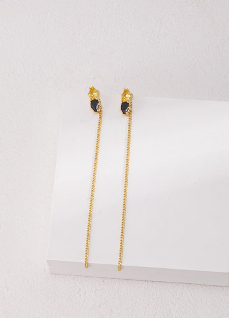 Pure silver earrings e0378