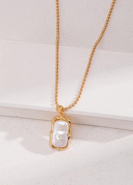 Natural Pearl Necklace D0475-2