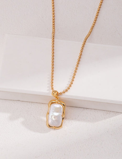 Natural Pearl Necklace D0475-2