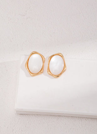 Pure silver earrings E01114-2