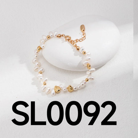 Natural pearl bracelet SL0092-2