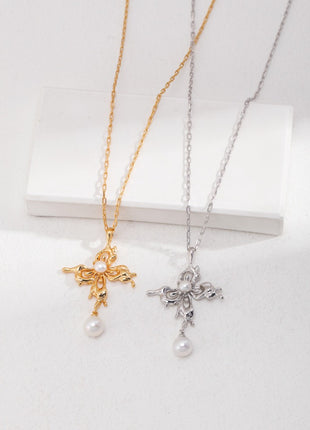 Butterfly Orchid Pearl Set D0407