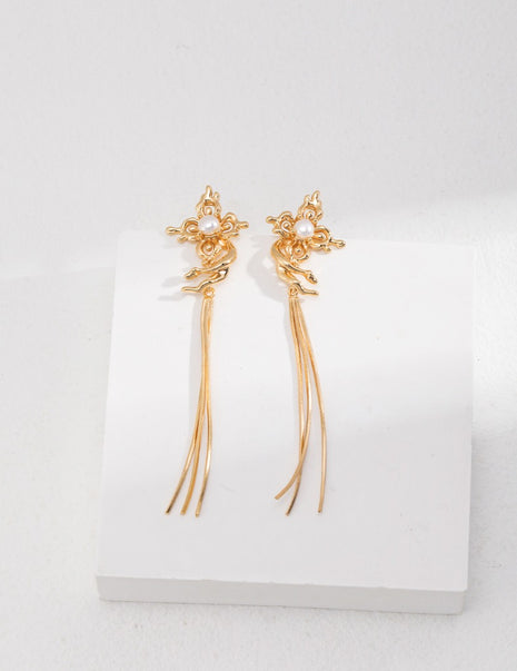Butterfly Orchid Pearl Set D0407