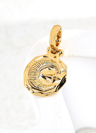 Vintage Seal Star Moon Pendant D0509-2