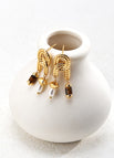 Earrings / Vintage gold