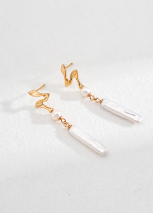 Natural Pearl Earrings E0941-2