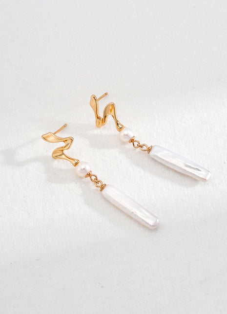 Natural Pearl Earrings E0941-2