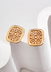Earrings / Vintage gold