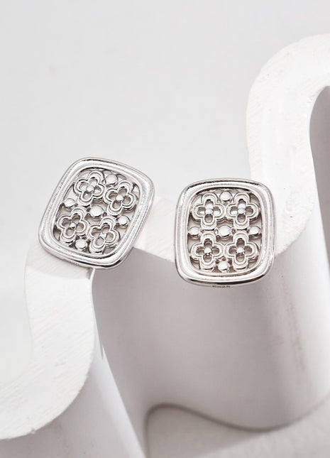 New Chinese Window Grille Earrings E01162
