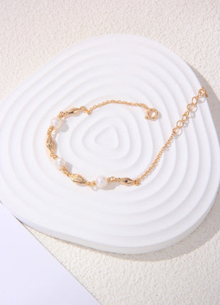 Sterling silver pearl bracelet SL0091