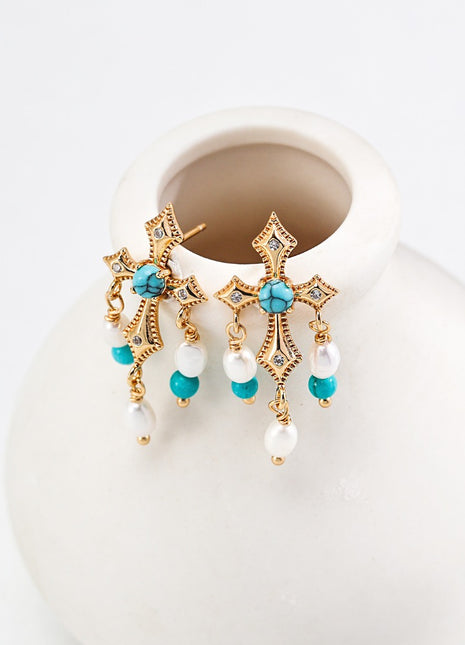 Sterling Silver Pearl Earrings E01155