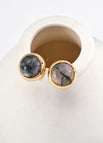 Earrings / Vintage gold