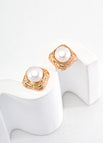 Earrings / Vintage gold