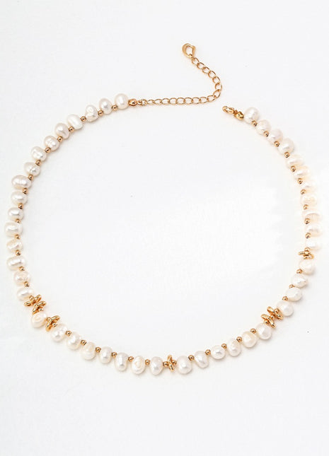 Natural Pearl Necklace D0489-2