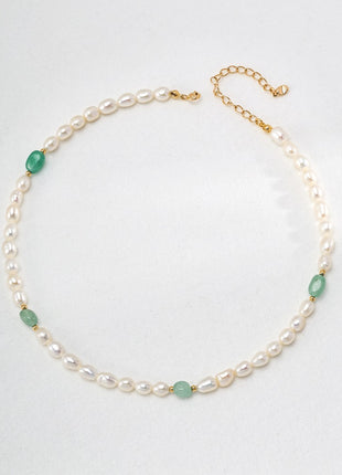 Natural Pearl Necklace D0529-2