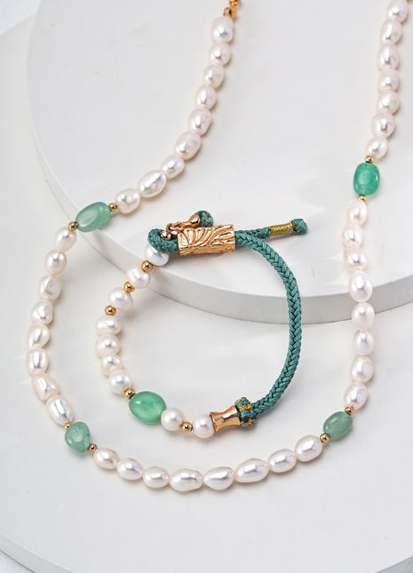 Natural Pearl Necklace D0529-2