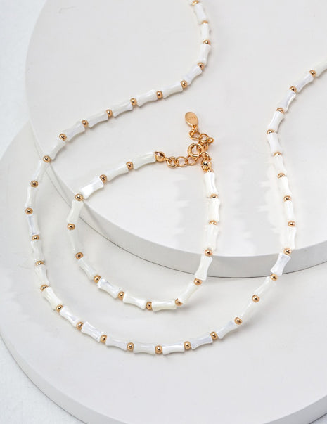 Sterling silver bamboo bracelet SL0135-2
