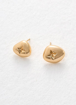Sterling silver stud earrings E01123