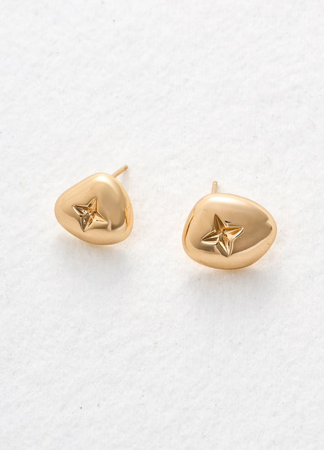 Sterling silver stud earrings E01123