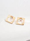 Earrings / Vintage gold
