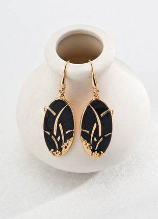 New Chinese Glazed Earrings E01179