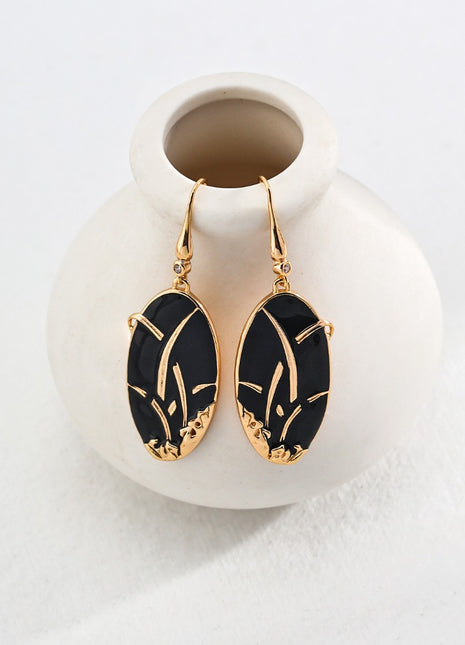 New Chinese Glazed Earrings E01179